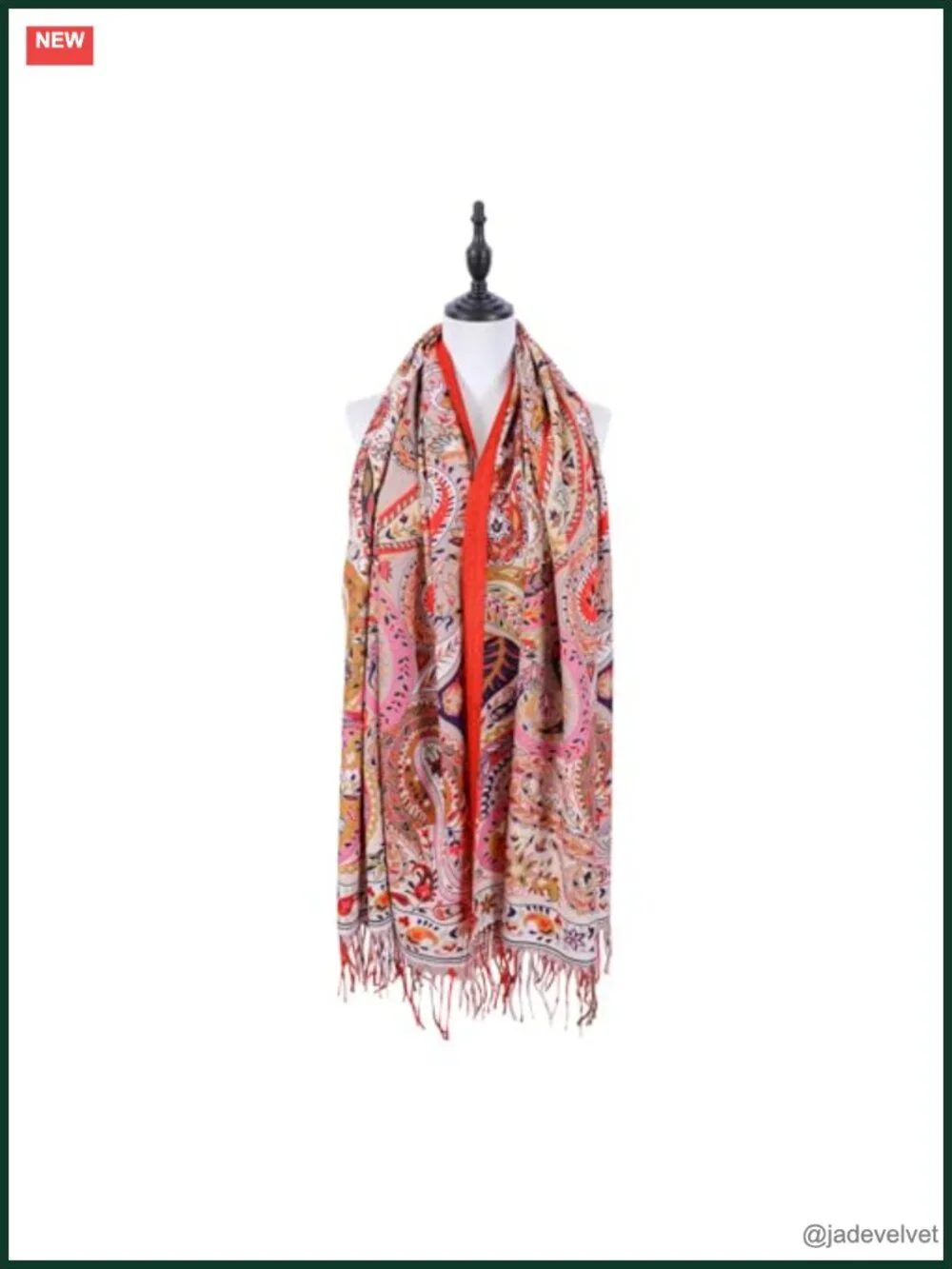 Pashmina Feel Cashmere Scarf Shawl Wrap Large Blanket Scarf for Women